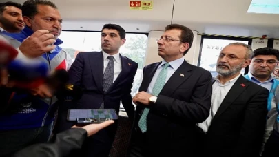 Yüzde 100 Elektrikli, 420 Kişilik Çevreci Metrobüsün Test Sürüşüne Ekrem İmamoğlu Tanıklık Etti