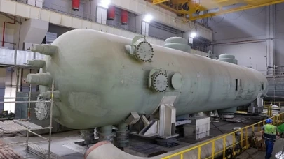 Akkuyu NGS’nin 1’İnci Ünitesinde Buhar Kızdırıcı - Ayırıcıların Montajı Tamamlandı