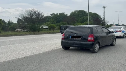 Araçtan atladı ağır yaralandı