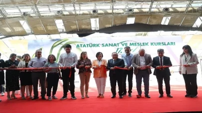 ATASEM kursiyerlerinden yıl sonu sergisi