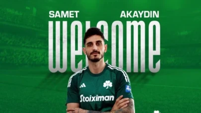 Atatürk fotoğrafı paylaştığı için kadro dışı bırakılan Samet Akaydın Panathinaikos'tan ayrıldı