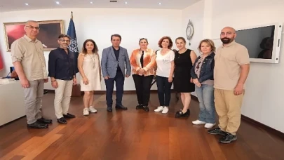 Atatürkçü Düşünce Derneği Aydın Büyükşehir Belediye Başkanı Özlem Çerçioğlu’na nezaket ziyaretinde bulundu