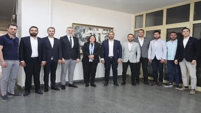 Aydın Genç İş İnsanları Derneği Aydın Büyükşehir Belediye Başkanı Özlem Çerçioğlu’na nezaket ziyaretinde bulundu