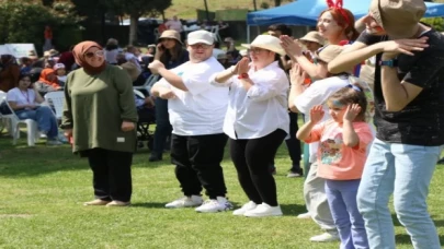 Bahar şenliğinde engeller aşıldı