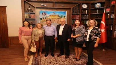 Başkan Arı’ya ziyaretler sürüyor