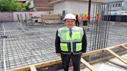 Başkan Aydın ilk yatırımının temelini attı