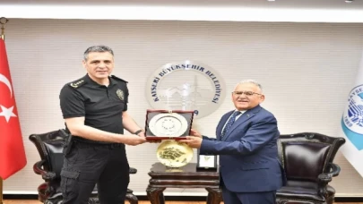 Başkan Büyükkılıç, İl Emniyet Müdürü Aydın’ı ağırladı