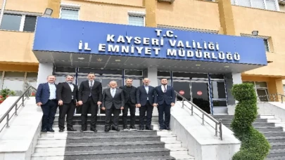 Başkan Büyükkılıç’tan İl Emniyet Müdürü Aydın’a “hayırlı olsun” ziyareti