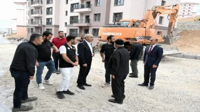 Başkan Er: Modern yaşam alanları oluşturuluyor