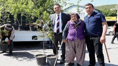 Bir yılda 10 bin meyve fidanı dağıtılacak
