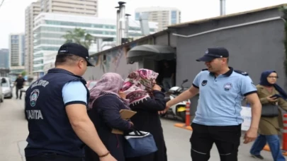 Bursa Nilüfer Zabıtası’ndan dilencilere operasyon