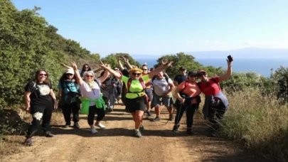 Bursa’da doğaseverlerden ’Rota Myrleia’da zumbalı tur