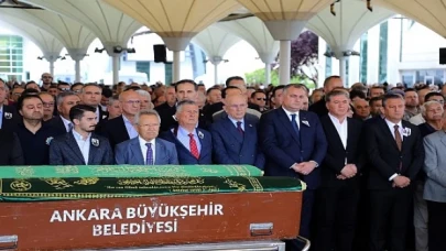 Çankaya Belediyesinde 2014-2024 yılları arasında başkan yardımcılığı görevi yapan Gülsün Bor son yolculuğuna uğurlandı