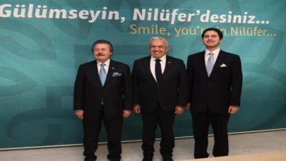 Cavit Çağlar’dan Başkan Şadi Özdemir’e ziyaret