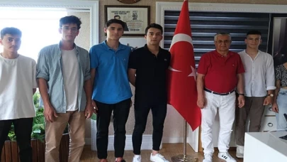 CHP Kemer Gençlik Kolları’ndan Başkan Topaloğlu’na ziyaret
