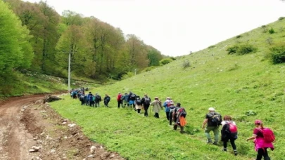 Doğa tutkunları Yörükyeri’nin eşsiz tabiatını keşfetti