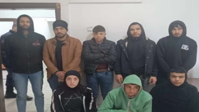 Edirne’de 11 göçmen yakalandı