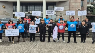 Eğitim Gücü-Sen Bursa da şiddete ’dur’ dedi