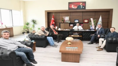 Eğitim İş Keşan Temsilciliği’nden Mehmet Özcan’a ziyaret