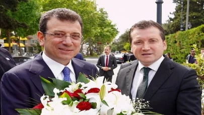Ekrem İmamoğlu, Silivri’nin yeni Belediye Başkanı seçilen Bora Balcıoğlu’na tebrik ziyaretinde bulundu