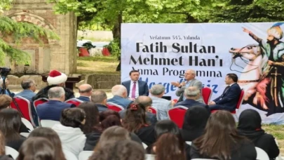 Fatih Sultan Mehmet Han Hünkar Çayırı’nda anıldı