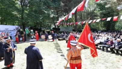 Gebze Hünkar Çayırı’nda İstanbul fethine anma