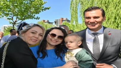 Hıdırellez coşkusuna Başkan Zeyrek de ortak oldu