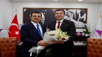İmamoğlu’ndan Güzel’e tebrik ziyareti