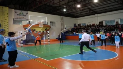 İnegöl protokolü engelliler için sahaya çıktı