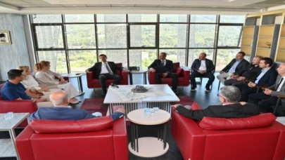 İnşaat Mühendisleri Odası’ndan Başkan Zeyrek’e ziyaret