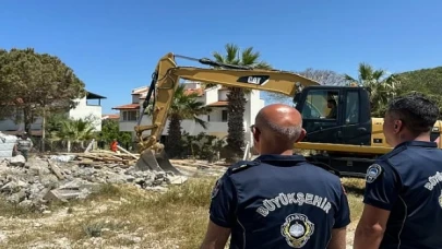 İzmir Büyükşehir Belediyesi kaçak yapılaşmaya izin vermiyor