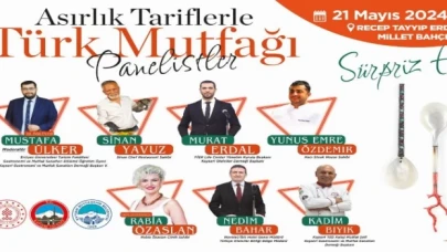 Kayseri’de ‘Asırlık Tariflerle Türk Mutfağı’ Paneli