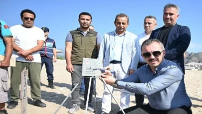 Kemer’de “Caretta caretta ilk yuva” etkinliği