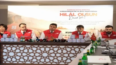 Kızılay Bursa’da kampanya detaylarını açıkladı