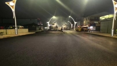 Kocaeli’de Kartepe Menderes Bulvarına yeni üstyapı