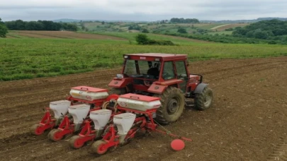Kocaeli’de mısır tohumları toprakla buluşuyor