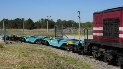 Konteyner vagonlar TCDD’ye teslim edildi