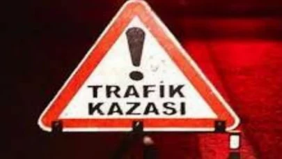 Kontrolden çıkan tır şarampole devrildi