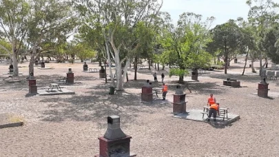 Lara Birlik mesire alanı yaza hazırlanıyor