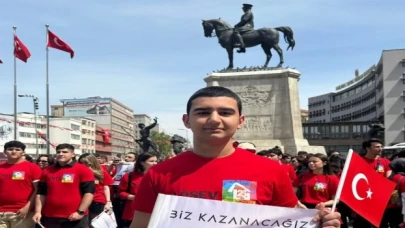 LÖSEV’li gençler Ata’larına söz verdi