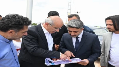 Malatya Yeşilyurt’ta yol çalışmaları devam ediyor