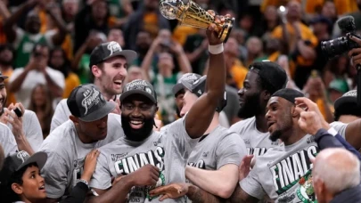 NBA'de ilk finalist Boston Celtics