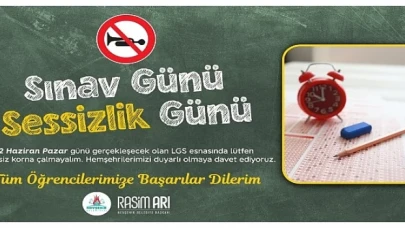 Nevşehir Belediye Başkanı Rasim Arı, hafta sonu Liselere Geçiş Sistemi (LGS) kapsamındaki merkezi sınava girecek öğrencilere başarılar diledi