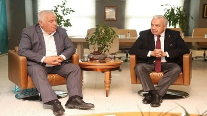 Nilüfer Belediyespor’un yeni yönetiminden Başkan Özdemir’e ziyaret