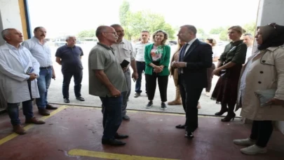 Nilüfer Kaymakamı Süzen’den  Kurban Bayramı hazırlıklarına inceleme