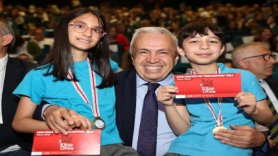 Nilüfer’de kitap şampiyonları ödüllendirildi