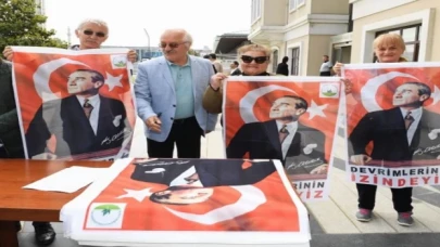 Osmangazi, Ata posterleri ile donatılıyor