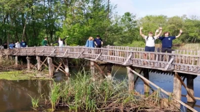 Sakarya’nın cennet köşelerine hayran kaldılar