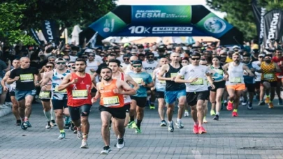 Salomon Çeşme Yarı Maratonu koşuldu