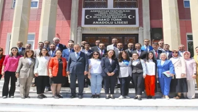 TBMM’den Bakü’deki Türk eğitim kurumlarına ziyaret